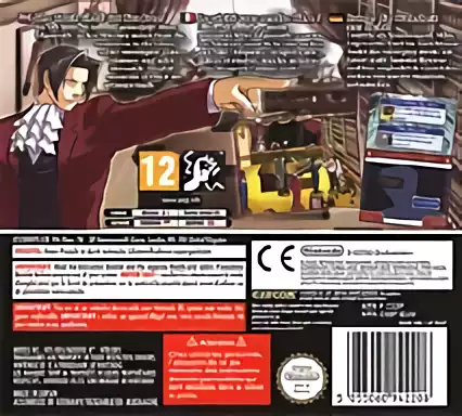 Image n° 2 - boxback : Ace Attorney Investigations - Miles Edgeworth